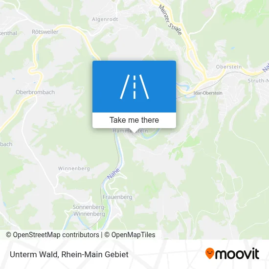 Unterm Wald map