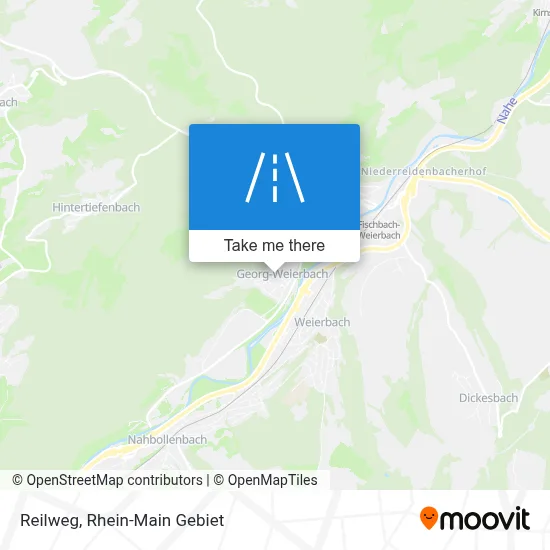 Reilweg map