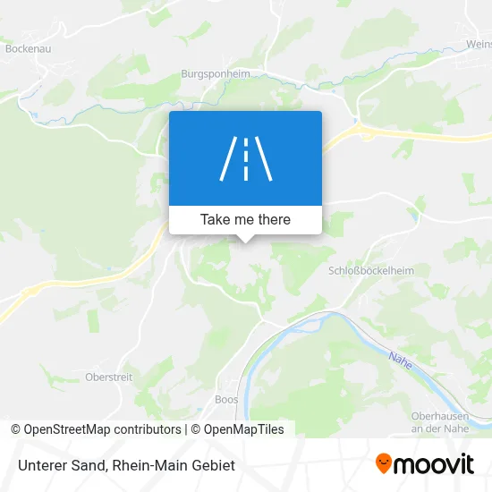 Unterer Sand map
