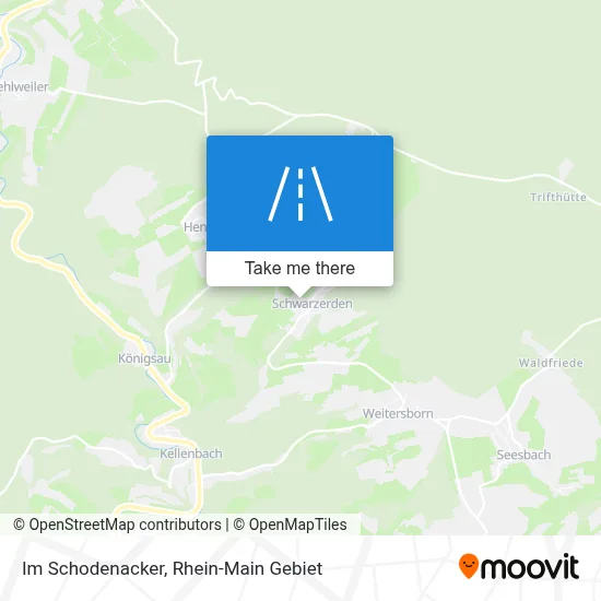Im Schodenacker map