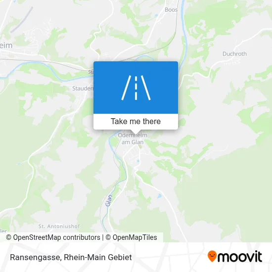 Ransengasse map