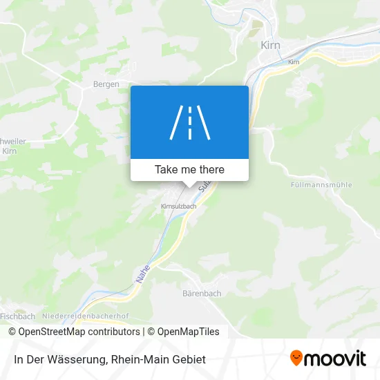 In Der Wässerung map