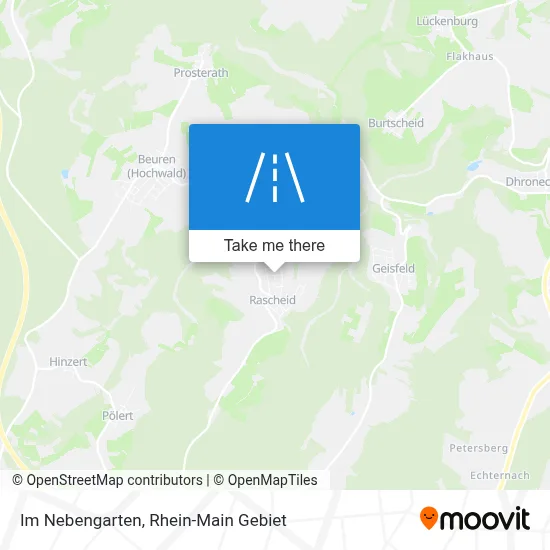 Im Nebengarten map