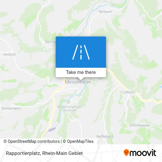 Rapportierplatz map