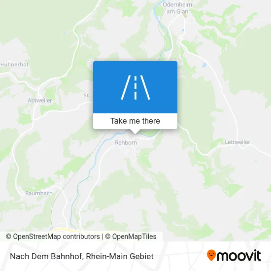 Nach Dem Bahnhof map