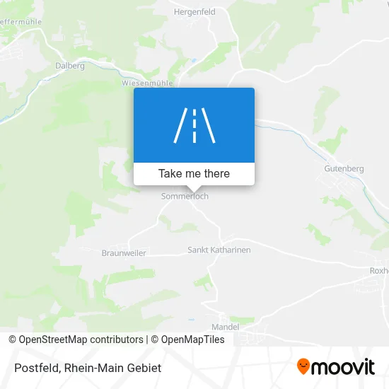Postfeld map