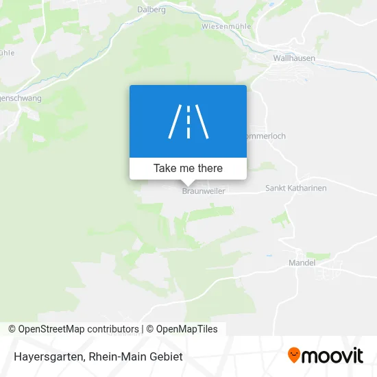 Hayersgarten map