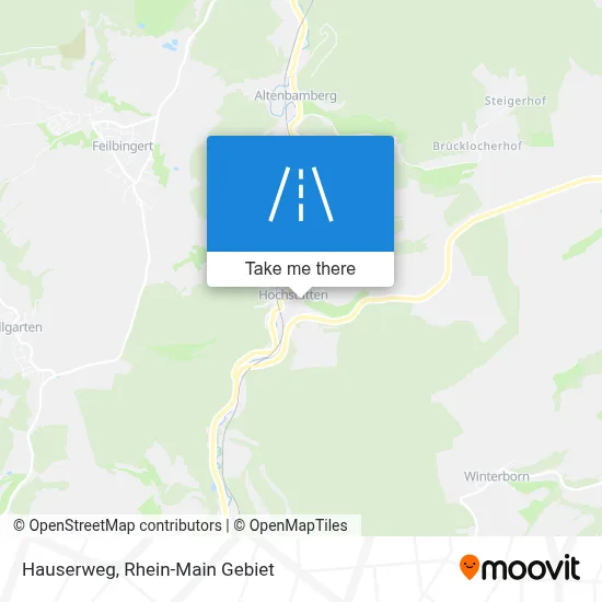 Hauserweg map