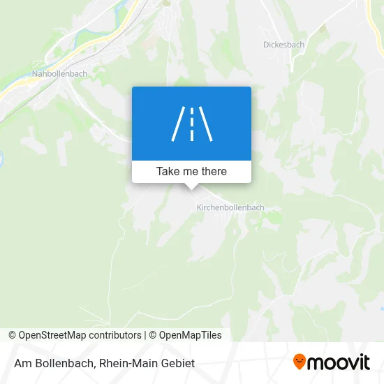 Am Bollenbach map