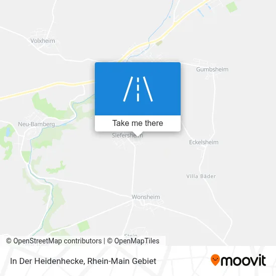 In Der Heidenhecke map