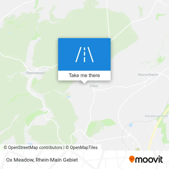 Ochsenweide map