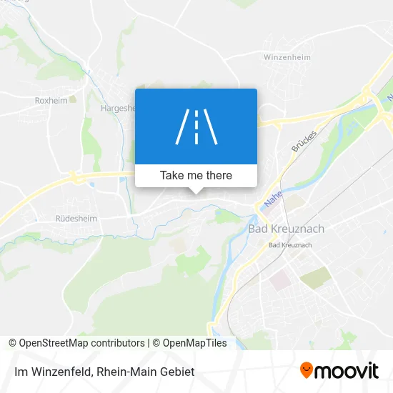 Im Winzenfeld map