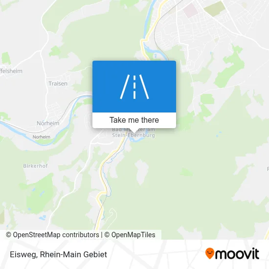 Eisweg map