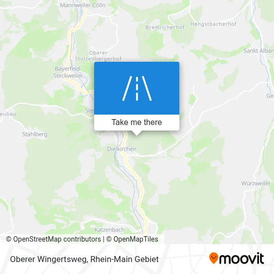 Oberer Wingertsweg map