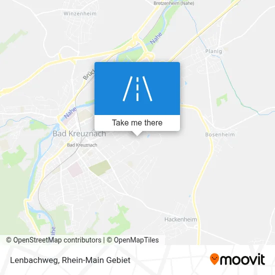 Lenbachweg map