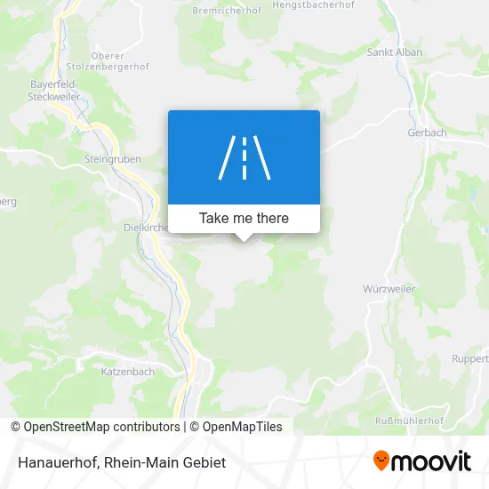 Hanauerhof map