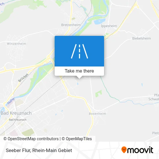 Seeber Flur map