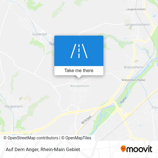 Auf Dem Anger map