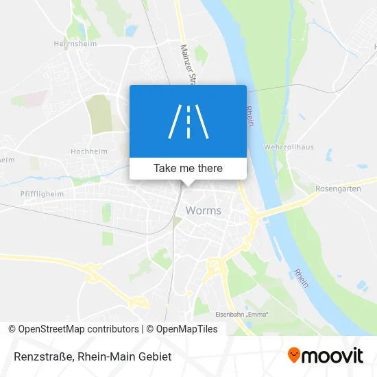 Renzstraße map
