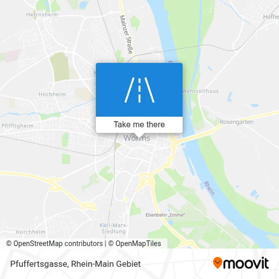 Pfuffertsgasse map