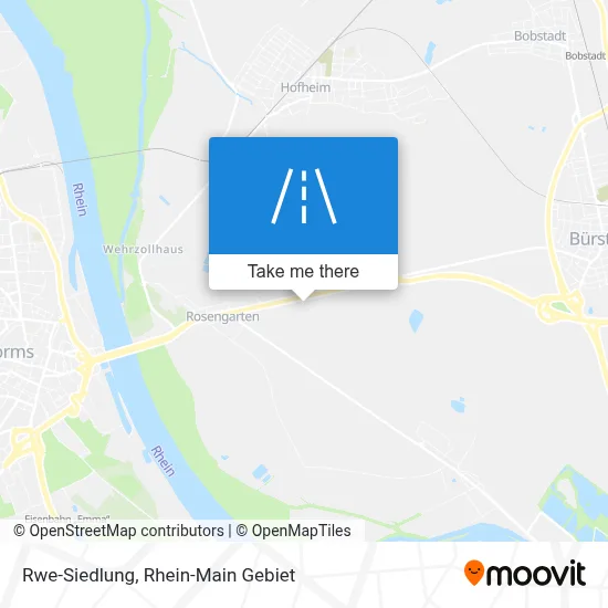 Rwe-Siedlung map