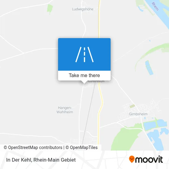 In Der Kehl map