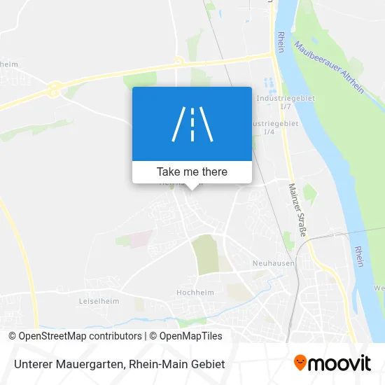 Unterer Mauergarten map