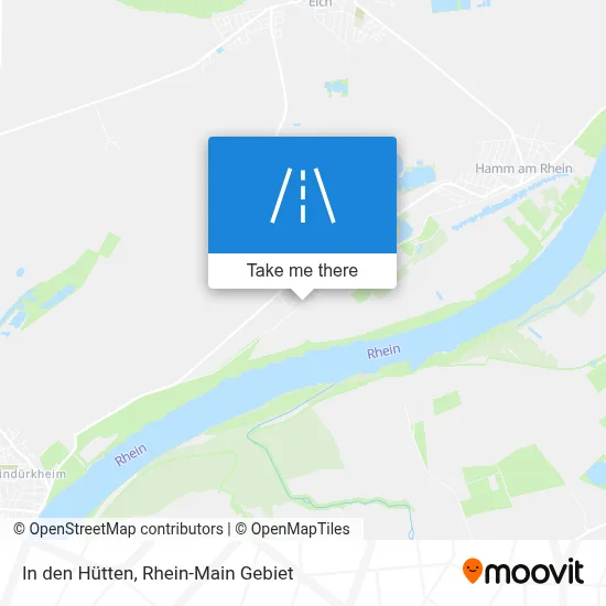 In den Hütten map