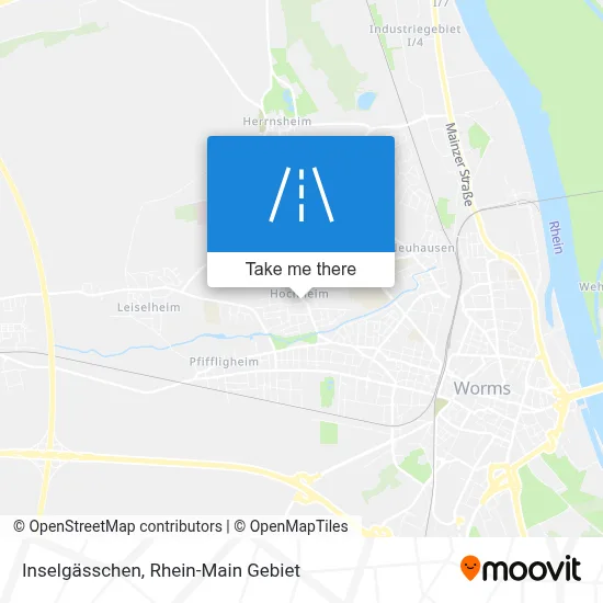 Inselgässchen map