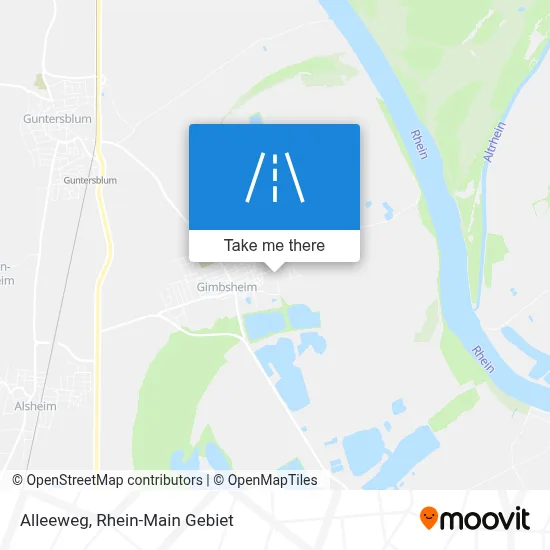 Alleeweg map