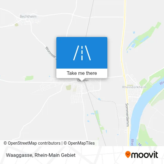 Waaggasse map