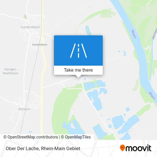 Ober Der Lache map