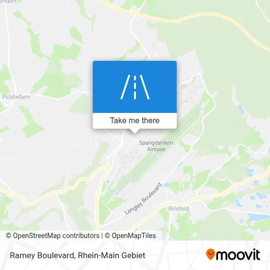 Ramey Boulevard map