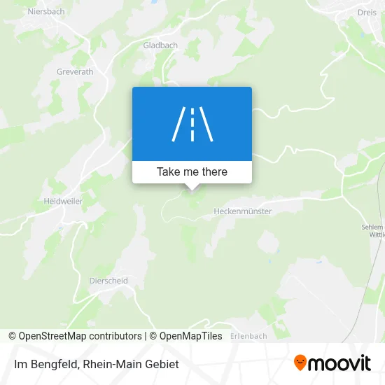 Im Bengfeld map