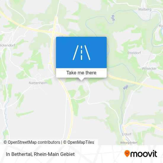 In Bethertal map