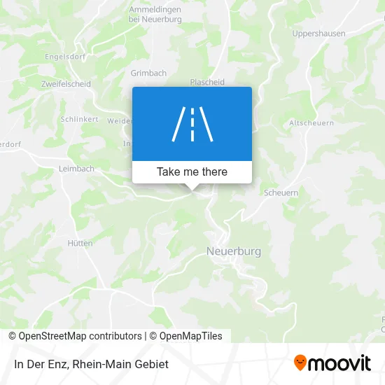 In Der Enz map