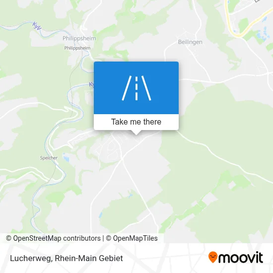Lucherweg map