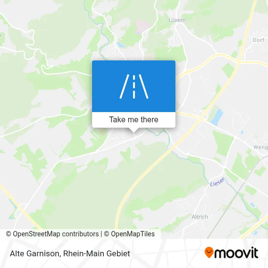 Alte Garnison map