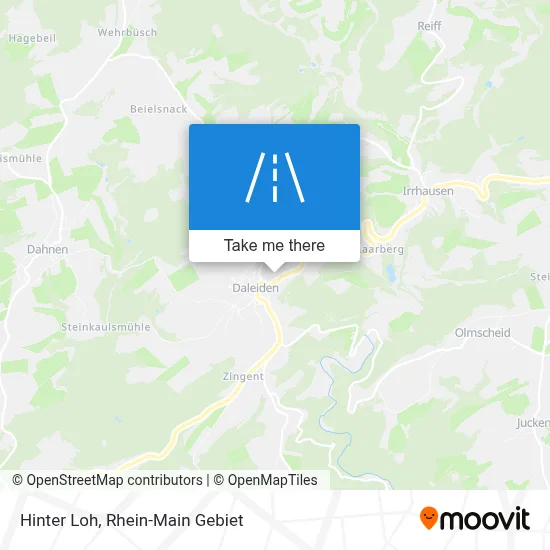 Hinter Loh map