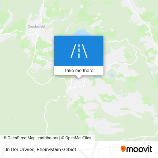 In Der Urwies map
