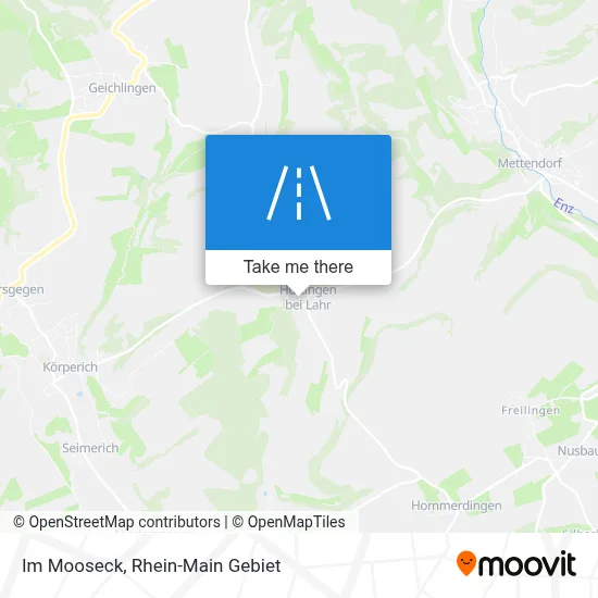 Im Mooseck map