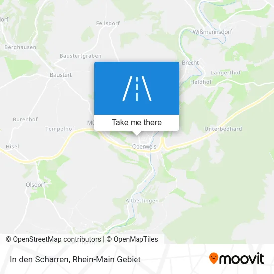 In den Scharren map