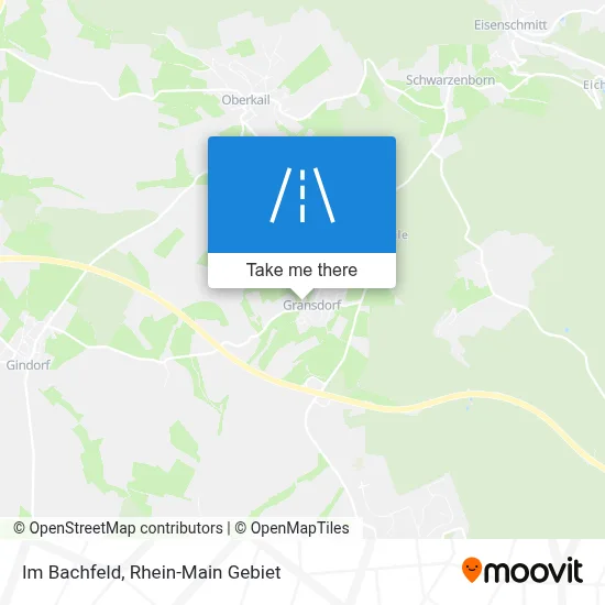 Im Bachfeld map