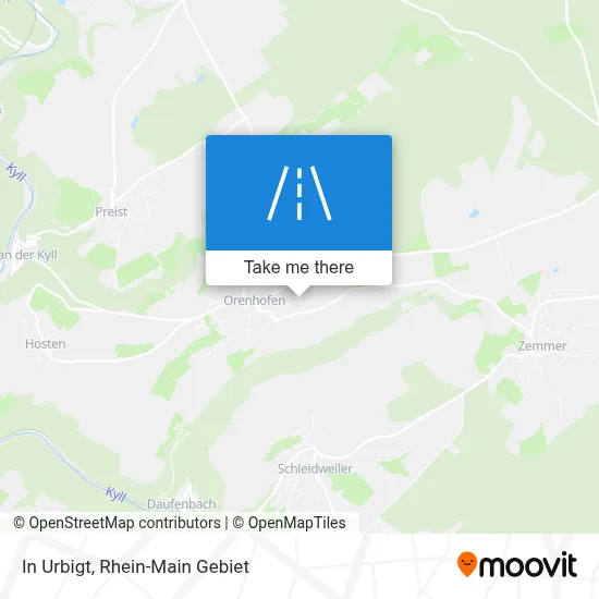In Urbigt map