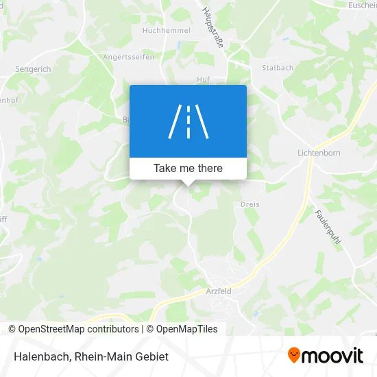 Halenbach map