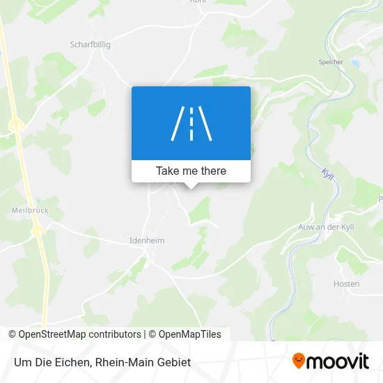 Um Die Eichen map
