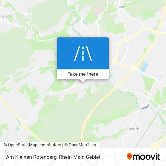 Am Kleinen Rotenberg map