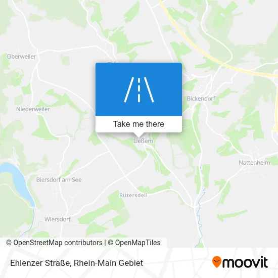 Ehlenzer Straße map