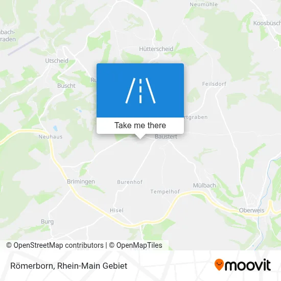 Römerborn map