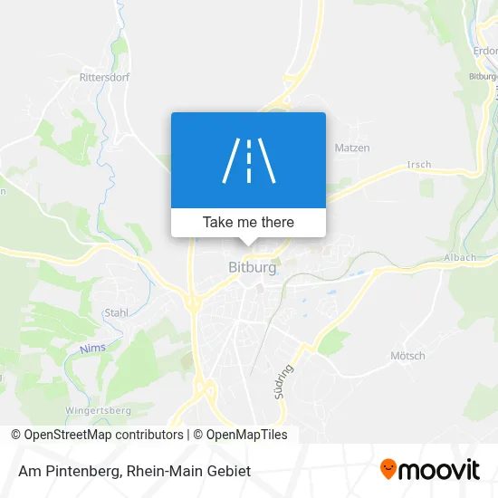 Am Pintenberg map
